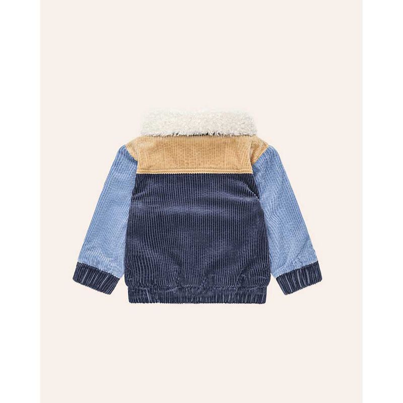 Huxbaby Midnight Colour Block Cord Jacket 1-2Y image number 1